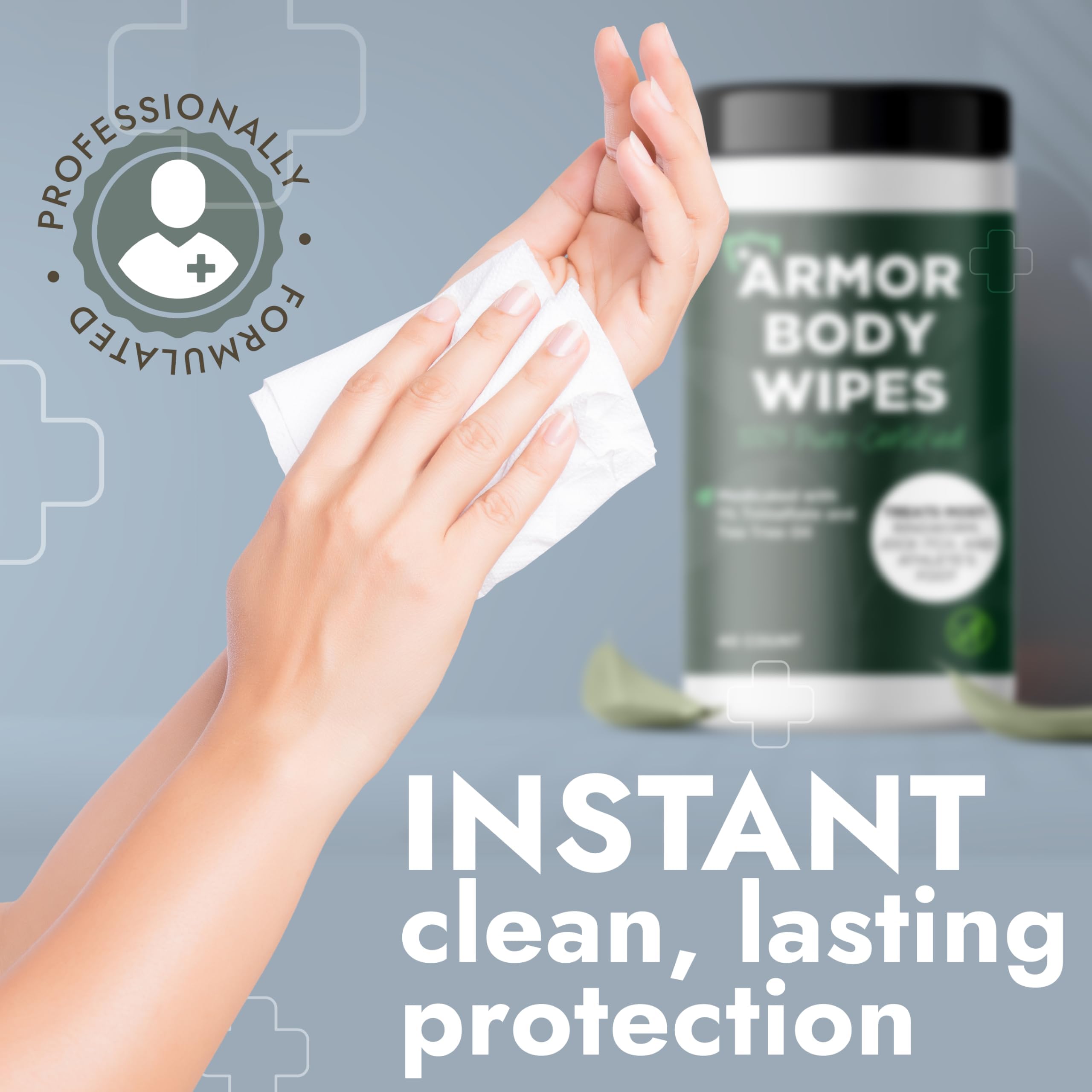 Terramed Just Think Comfort tub inside gym bag illustrating on-the-go convenience