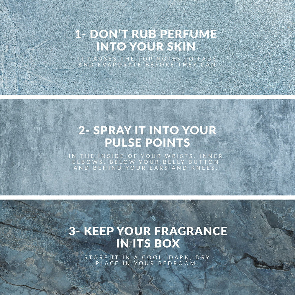 Territoire Classic Platinum atomizer spray in action demonstrating easy application