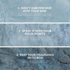 Territoire Classic Platinum atomizer spray in action demonstrating easy application