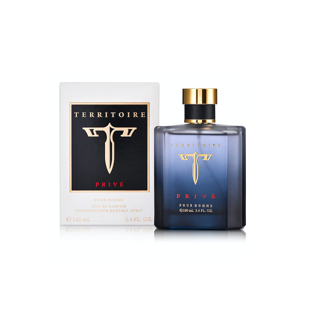 Territoire bottle front view showing elegant design and instant appeal