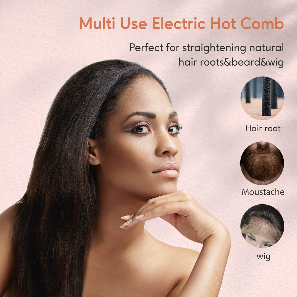 Terviiix recessed controls and heat settings for precise styling