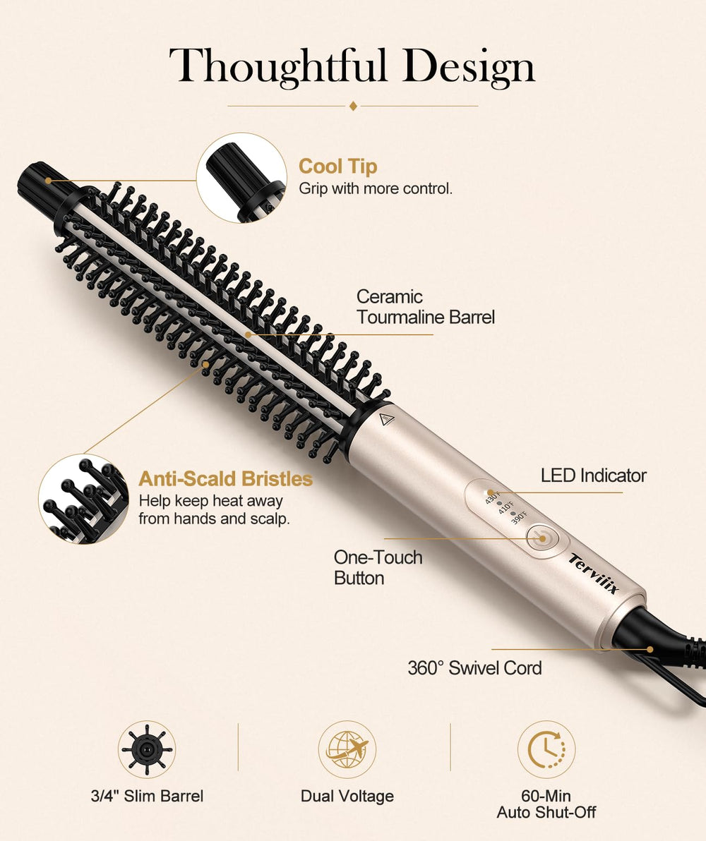 Terviiix handle controls and 360° swivel cord for comfortable, tangle-free use