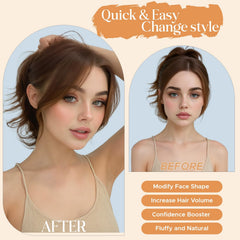 TESSHAIR secure clip mechanism demonstrating easy on-off benefit