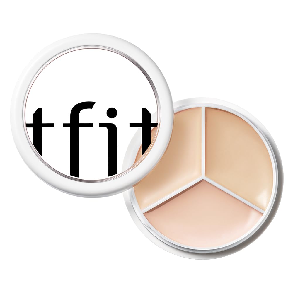 TFIT front palette view showing three cream shades and compact convenience