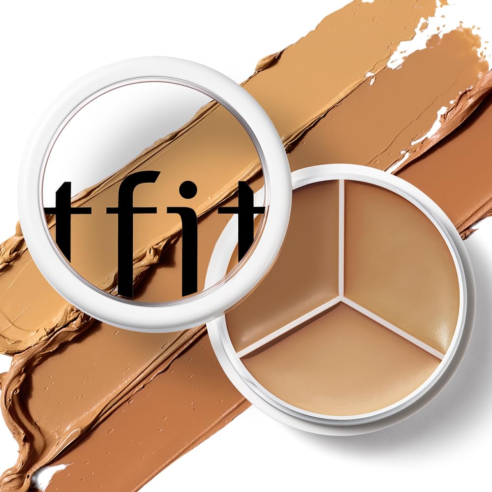 TFIT cream texture close-up showing smooth blendability and buildable coverage