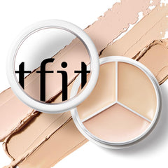 TFIT cream texture swatch on hand demonstrating smooth blendability