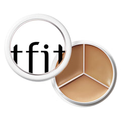 TFIT front packaging showing compact three-shade palette benefit portable touch-ups