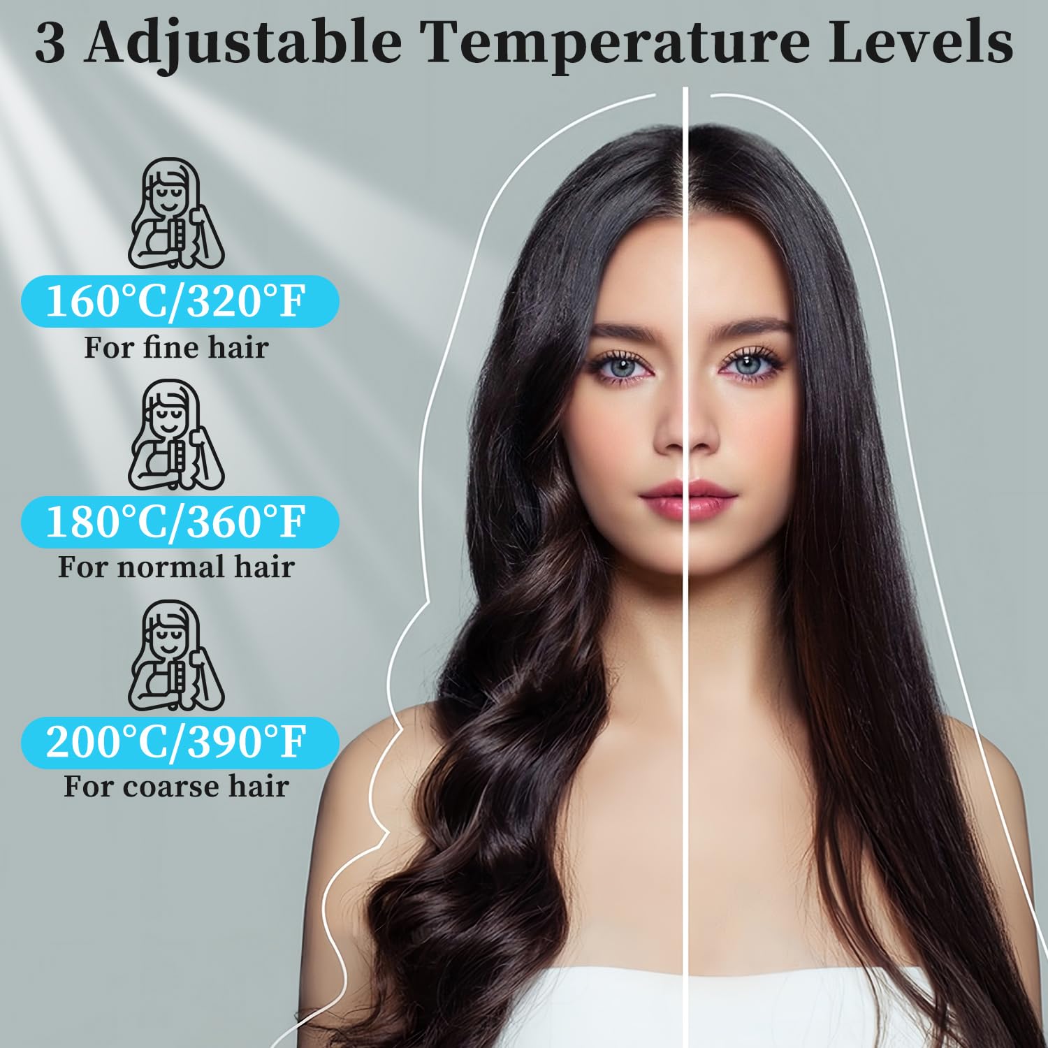TFITWL Go Brush Pro LED display closeup with temperature and battery indicators for precise control