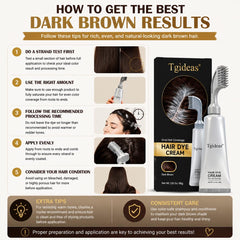 Tgideas cream texture detail showing smooth non-drip formula that conditions hair
