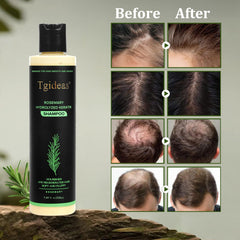 Tgideas shampoo texture on pump illustrating lightweight, nourishing formula