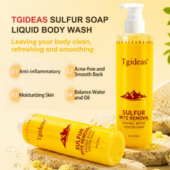 Tgideas label showing ingredient callouts for transparency benefit