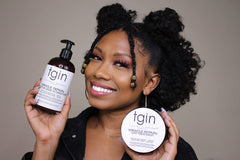 tgin cream texture close-up revealing rich formula for stronger curls