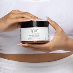 tgin open jar showing product inside, demonstrates creamy hydration benefit