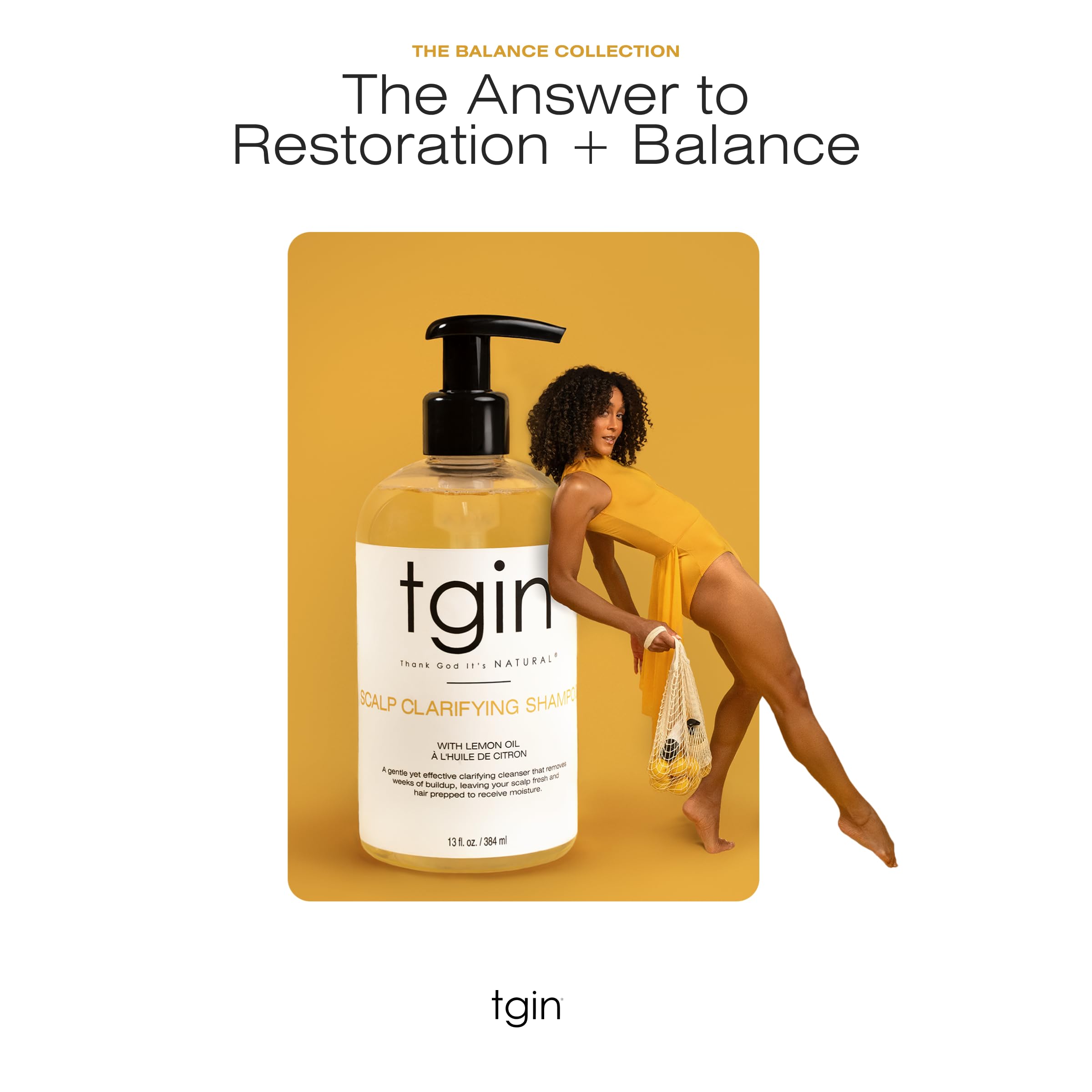 tgin foamy lather closeup demonstrating gentle cleansing and buildup removal