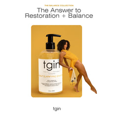 tgin foamy lather closeup demonstrating gentle cleansing and buildup removal