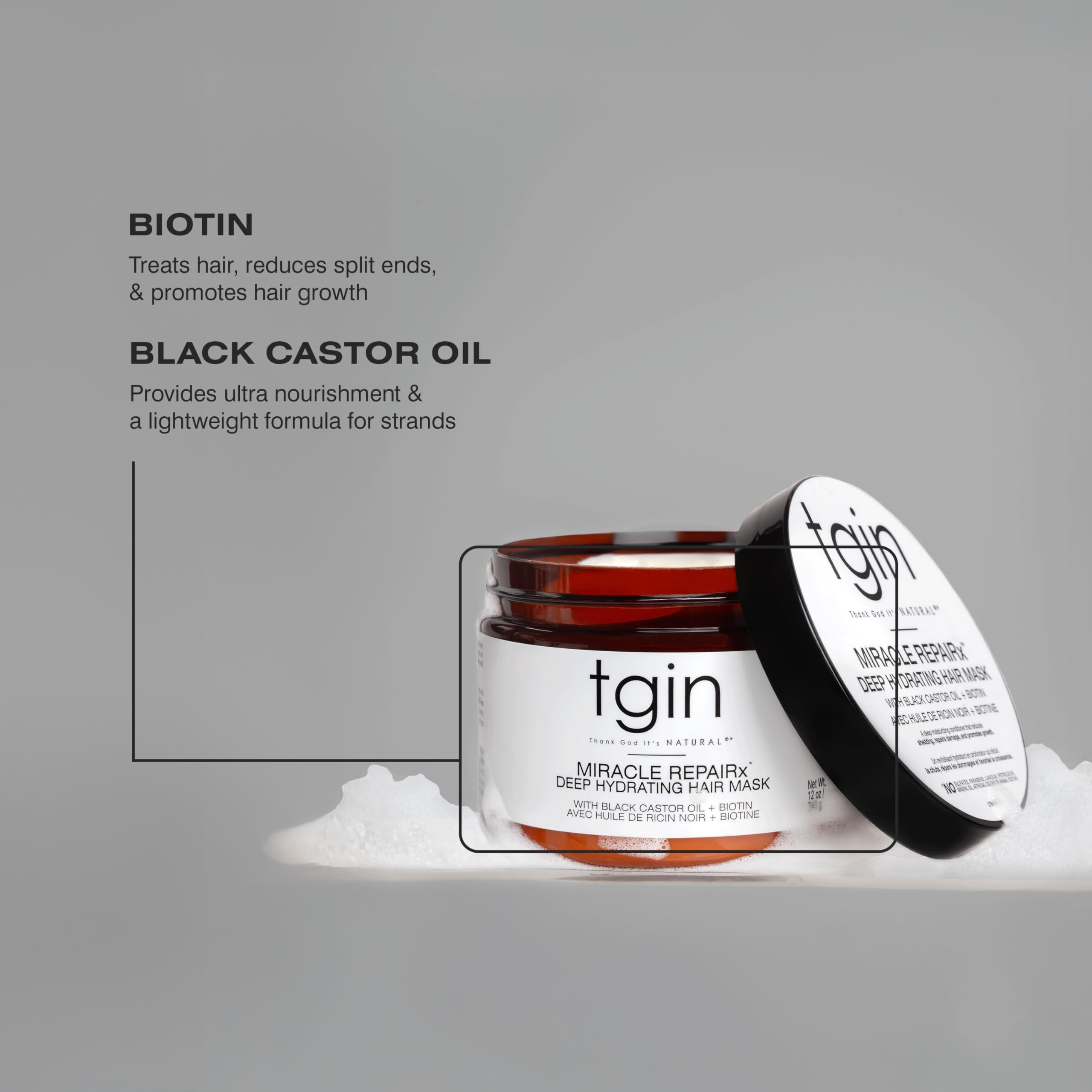 tgin jar on bathroom shelf in lifestyle setting conveying salon results