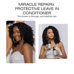 tgin being applied to damp curls, helps detangle and add moisture during styling