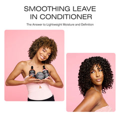 Thank God It's Natural applied to curls to detangle and define natural pattern