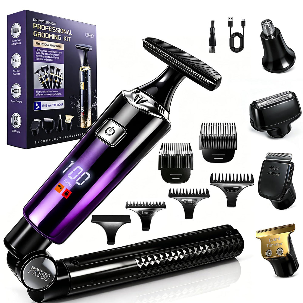 TGSBHIO front view of back shaver showing full unit and benefits