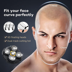 TGSBHIO floating heads side profile demonstrating contour adaptability