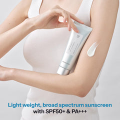 THANKYOU FARMER pump dispensing watery essence showing easy application benefit