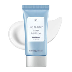 THANKYOU FARMER front packaging showing SPF 50+ protection and benefits