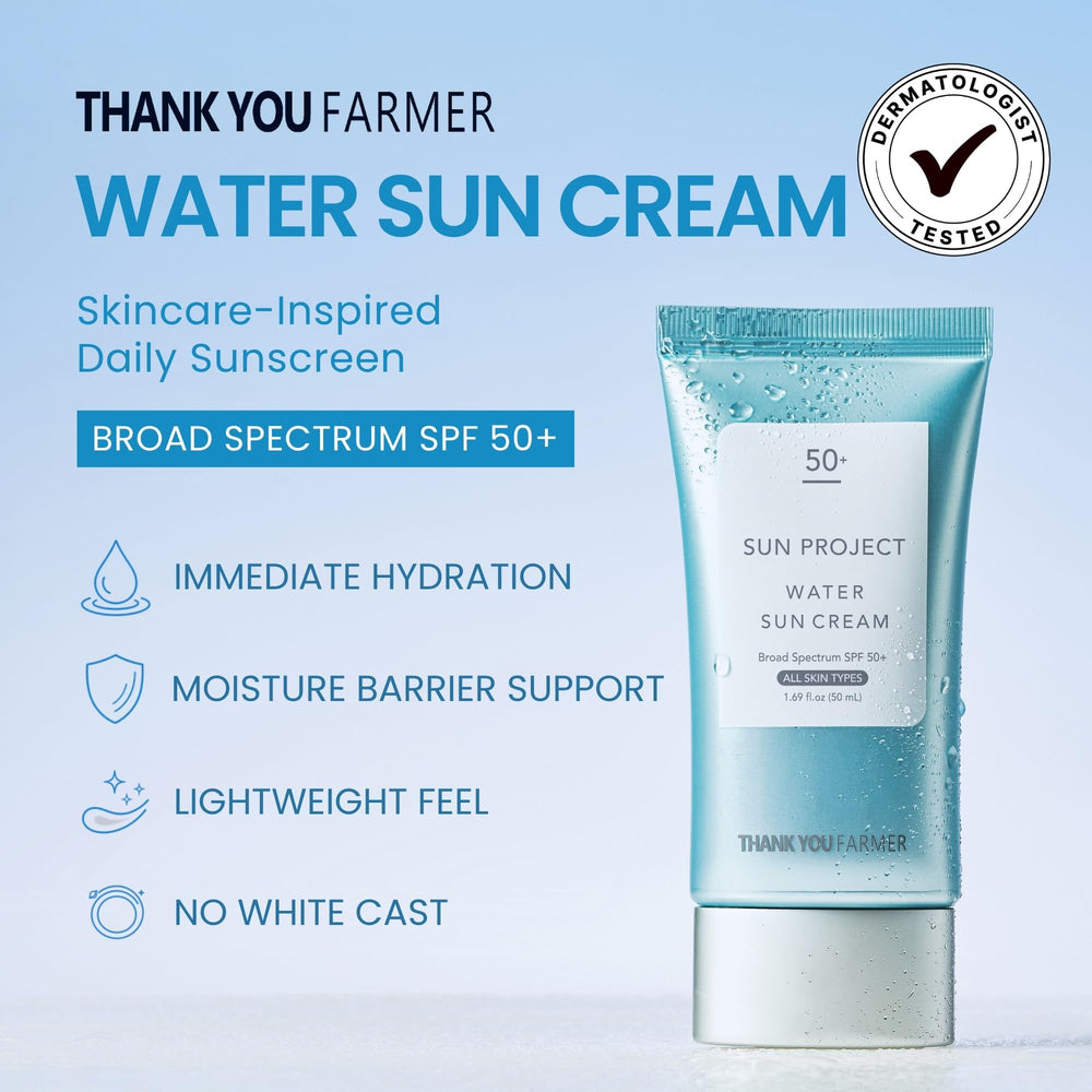 THANKYOU FARMER close-up texture of lightweight cream for smooth application