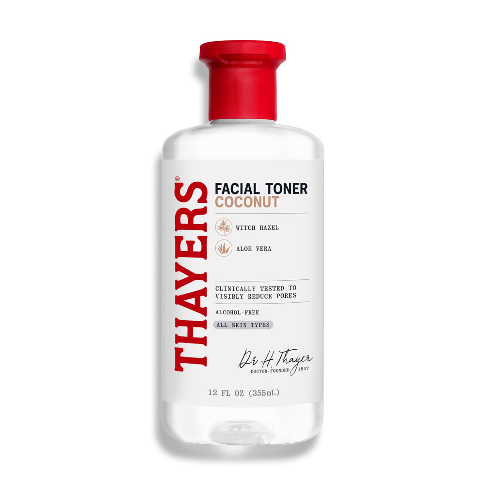 Thayers bottle front label showing brand and hydrating benefits