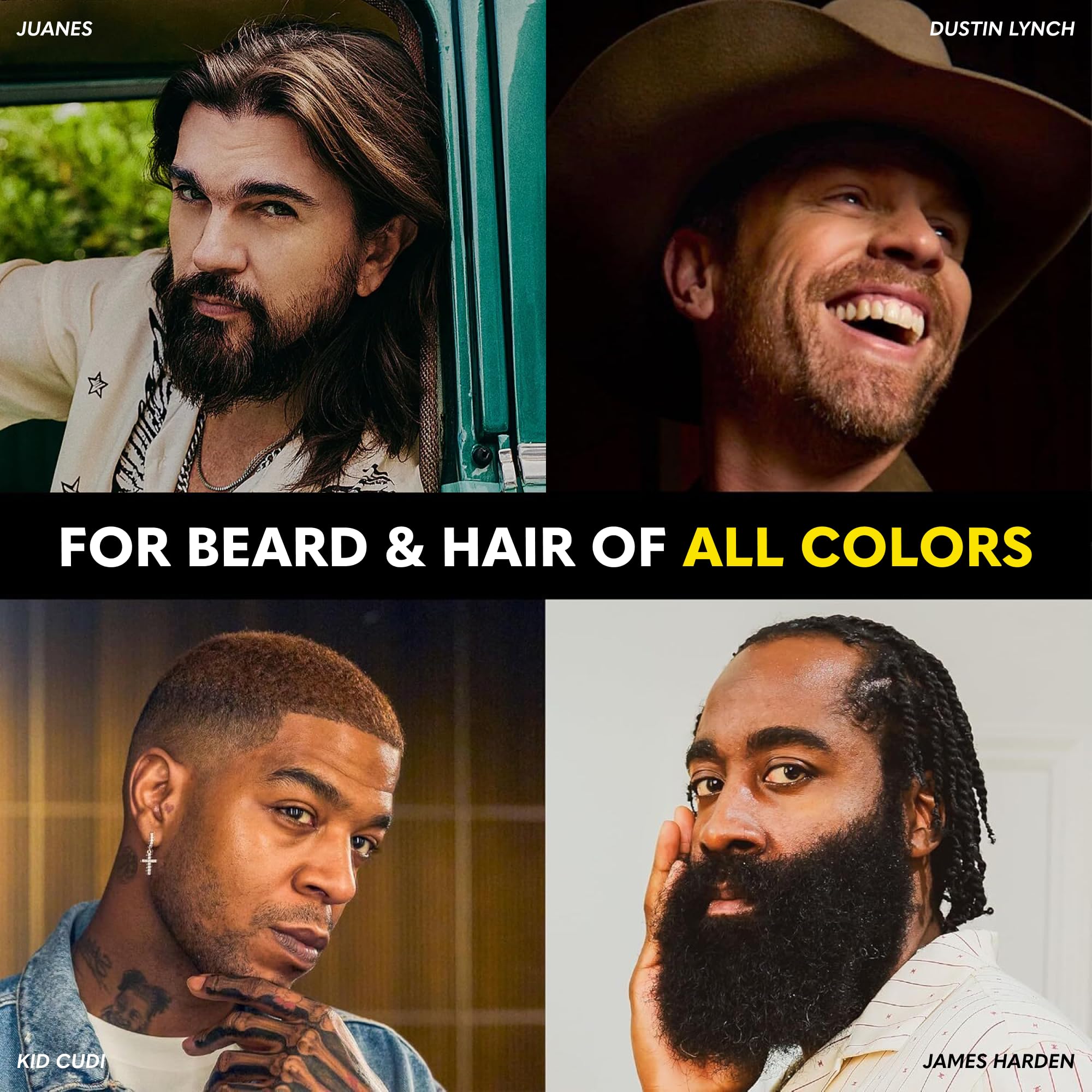 The Beard Club after rinse showing medium brown beard and a natural even finish