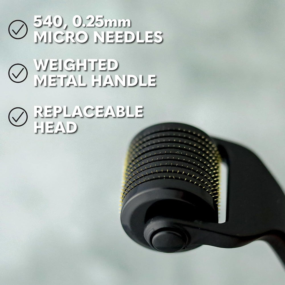 The Beard Club roller secured in magnetic storage case protecting the needles