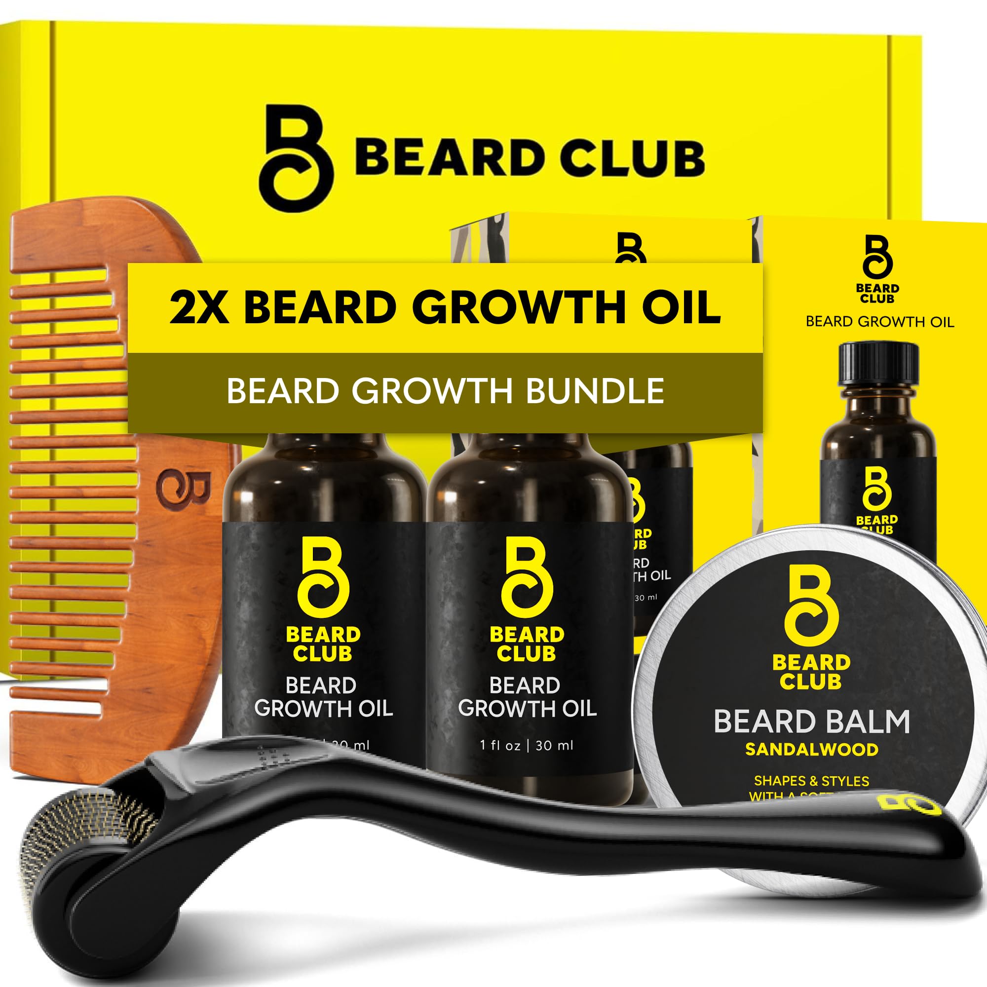 The Beard Club front box shot showing full gift kit and neat presentation
