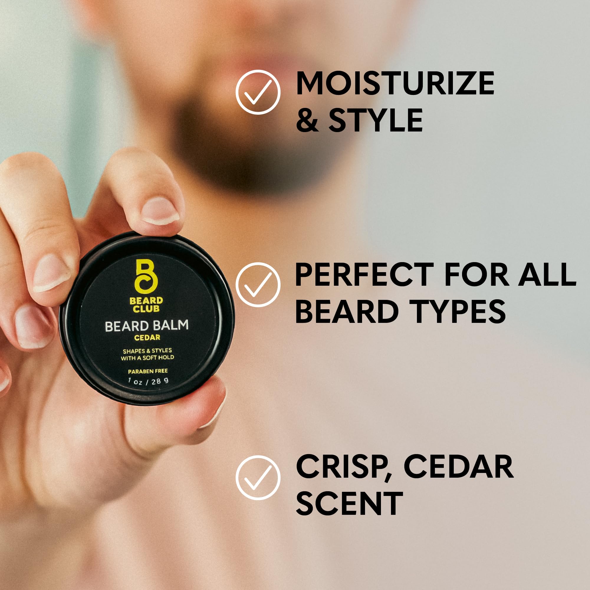 The Beard Club full kit packed in travel bag for grooming on-the-go