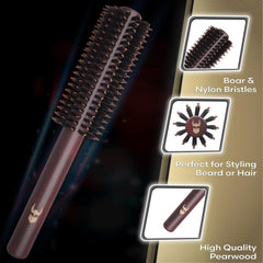 The Beard Struggle handle close-up offers precise control benefit