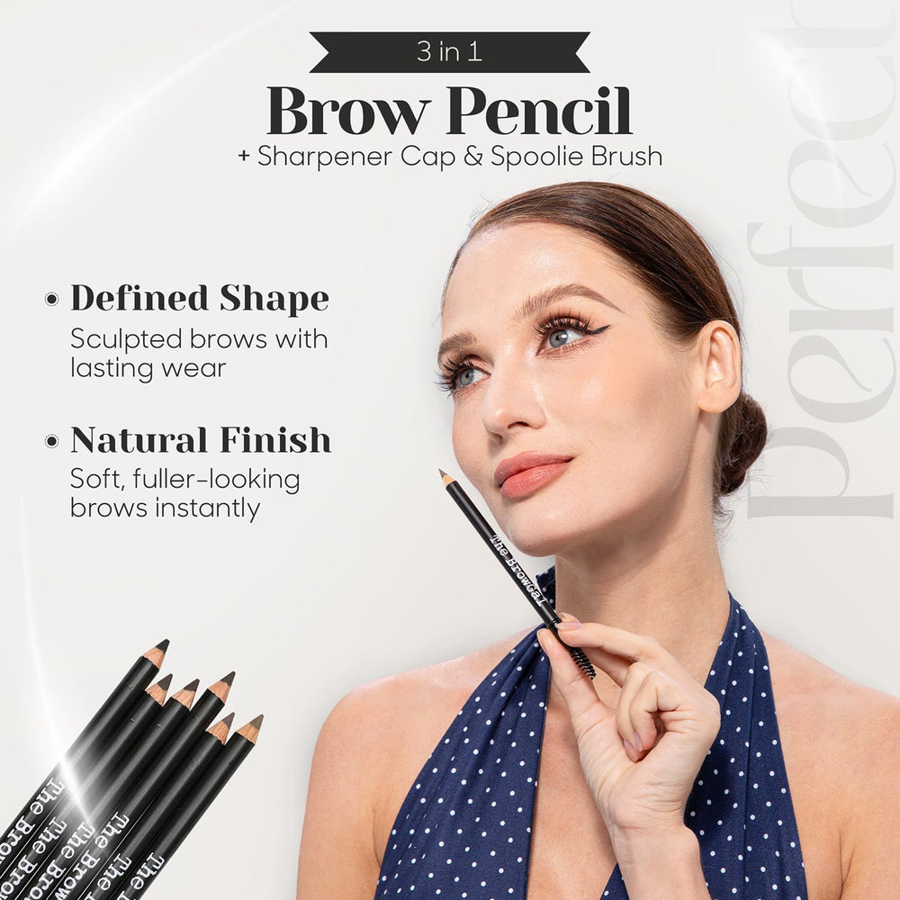 The BrowGal built-in sharpener keeping tip precise for accurate application