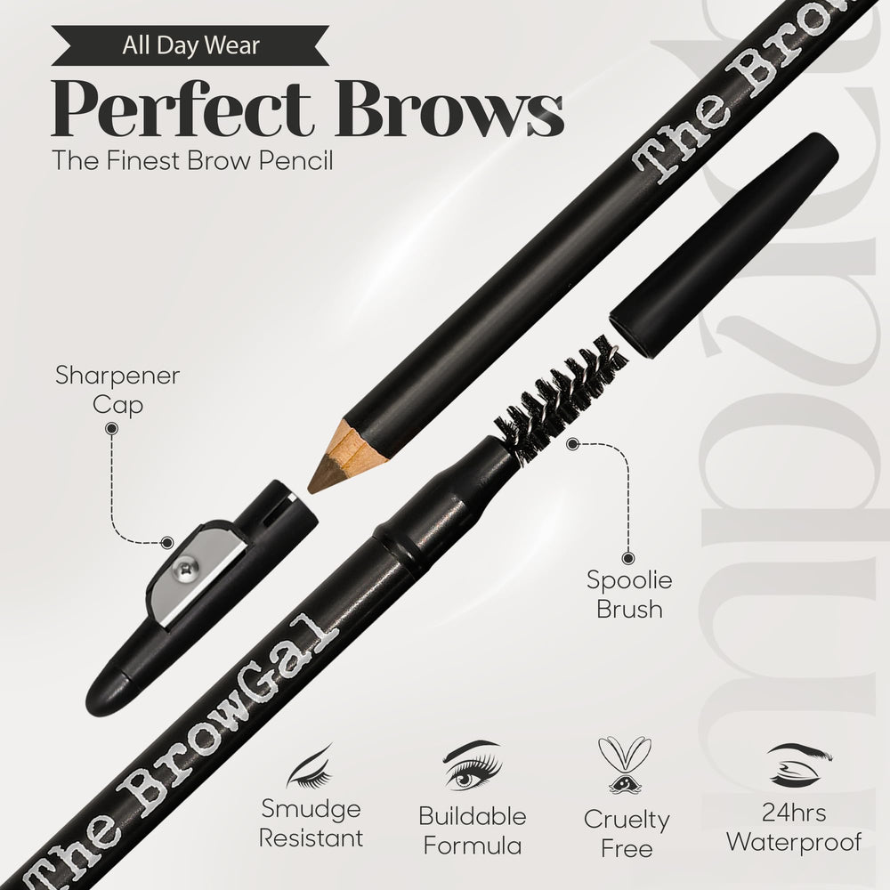 The BrowGal spoolie detail blending product for soft, natural-looking brows