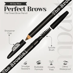 The BrowGal spoolie detail blending product for soft, natural-looking brows