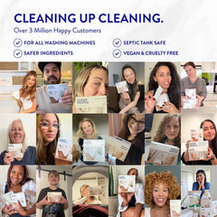 THE CLEAN PEOPLE bottle at kitchen sink lifestyle scene, seasonal scent enhancing homes