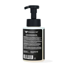 The Doux gel-to-foam texture close-up demonstrating airy foam for even curl distribution