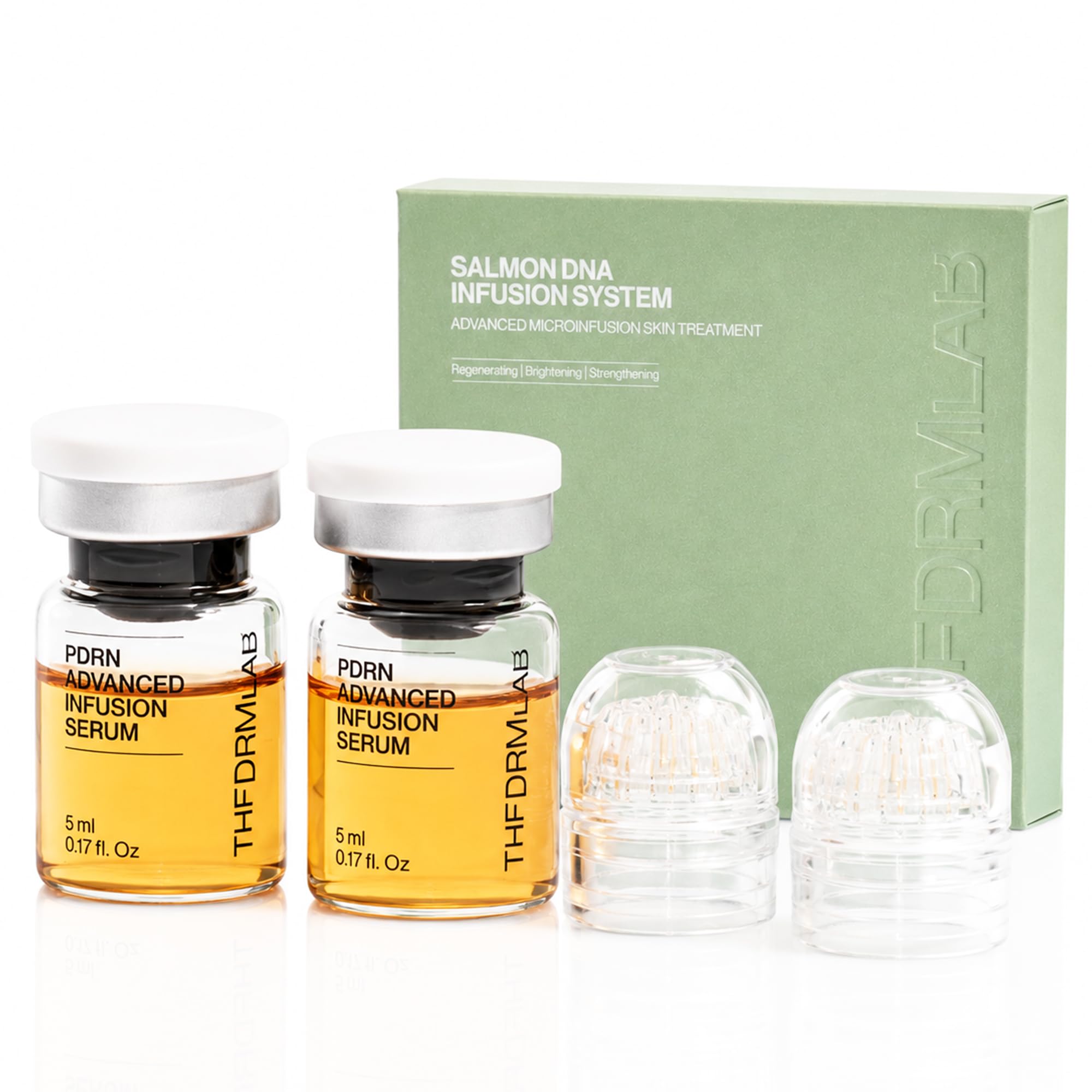 THE DRM LAB kit front packaging showing professional finish and clear benefits