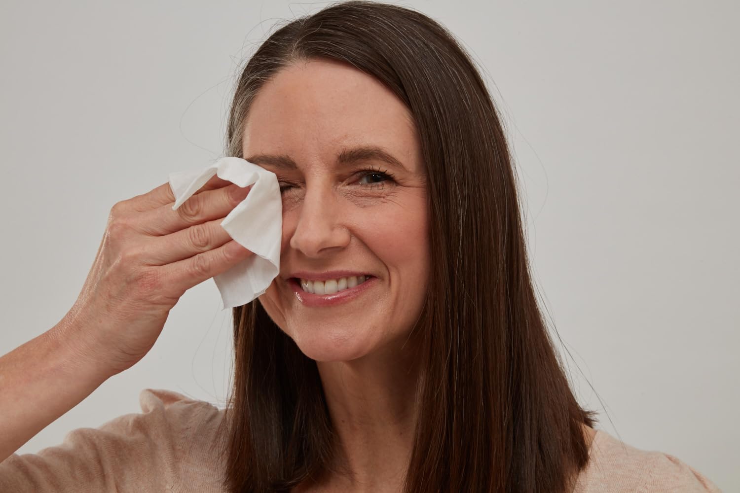 The Eye Doctor biodegradable material graphic emphasizing eco-friendly benefit