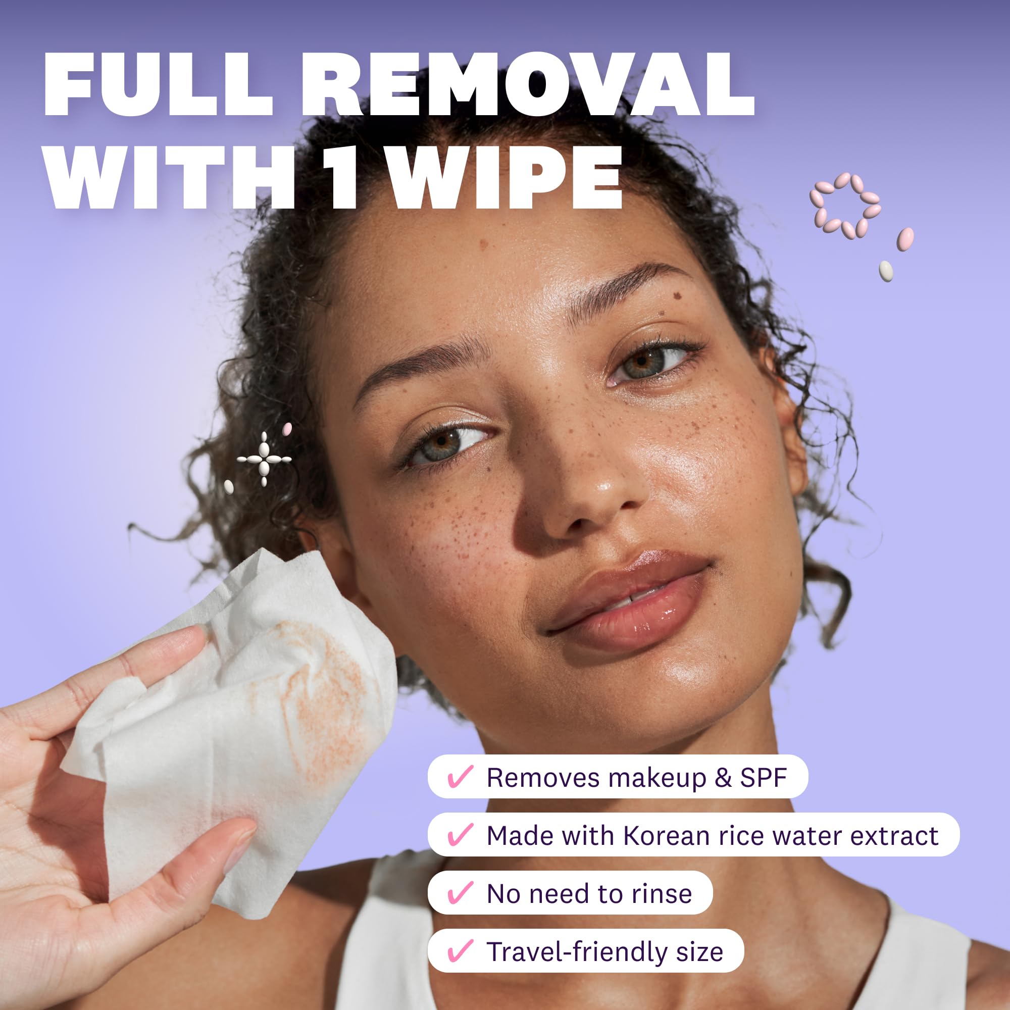 THE FACE SHOP three-pack displayed on bathroom shelf for ready use