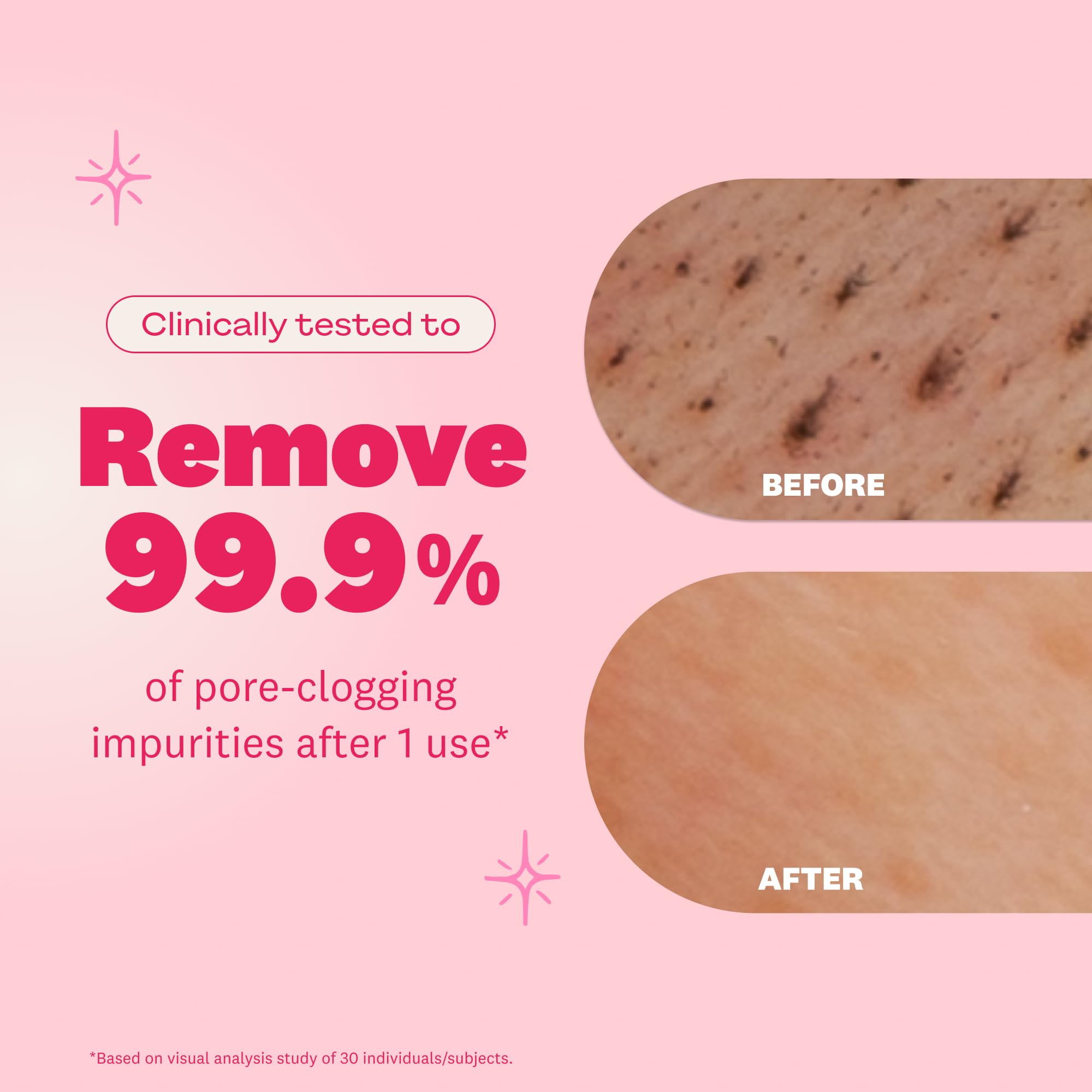 THE FACE SHOP wipe in hand removing makeup with quick effectiveness