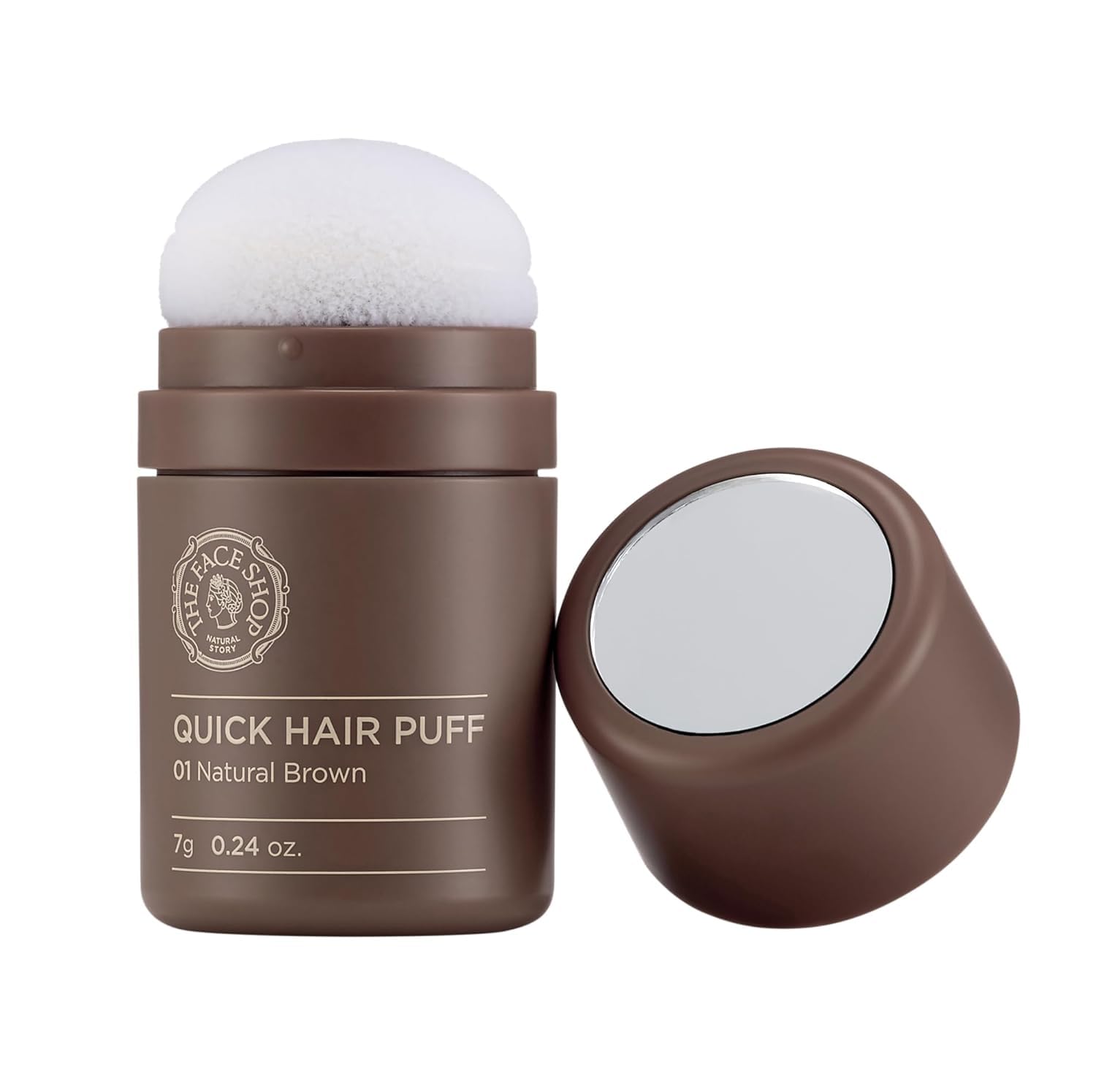 THE FACE SHOP front packaging showing compact puff and shade