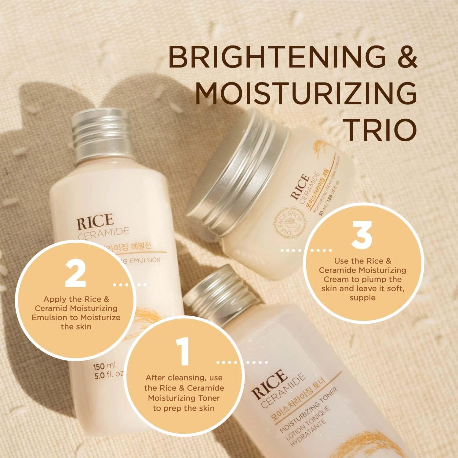 THE FACE SHOP cream next to nightstand portraying evening skincare use