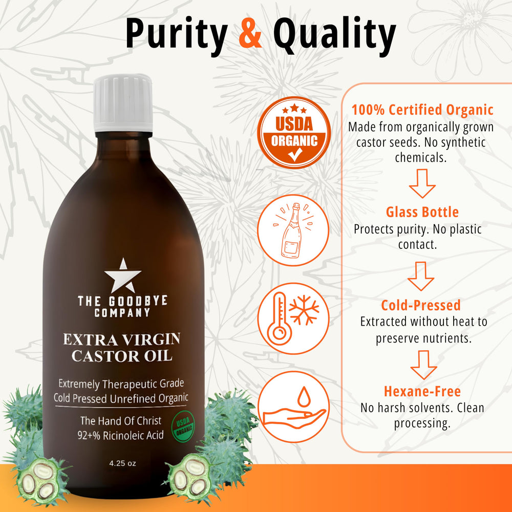 The Goodbye Company massaging oil into scalp, demonstrating conditioning benefit
