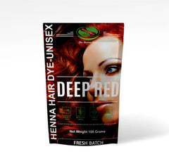 The Henna Guys front packaging showing product and natural benefit