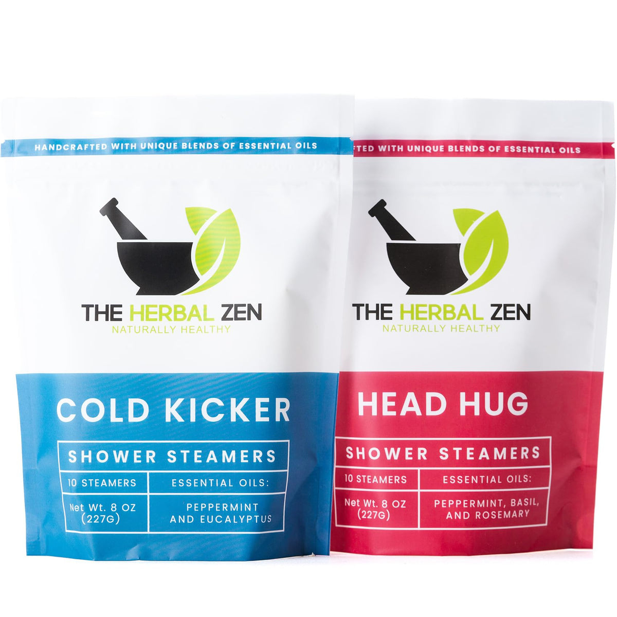 The Herbal Zen front packaging showing the 20-count gift set and easy gifting