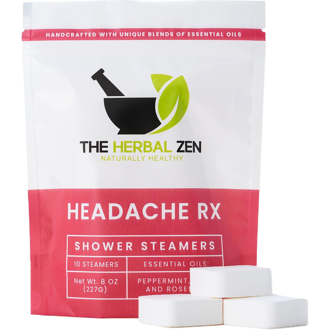 The Herbal Zen front packaging highlighting product and benefits