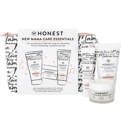 the honest company pouch front view showing compact hospital-bag convenience