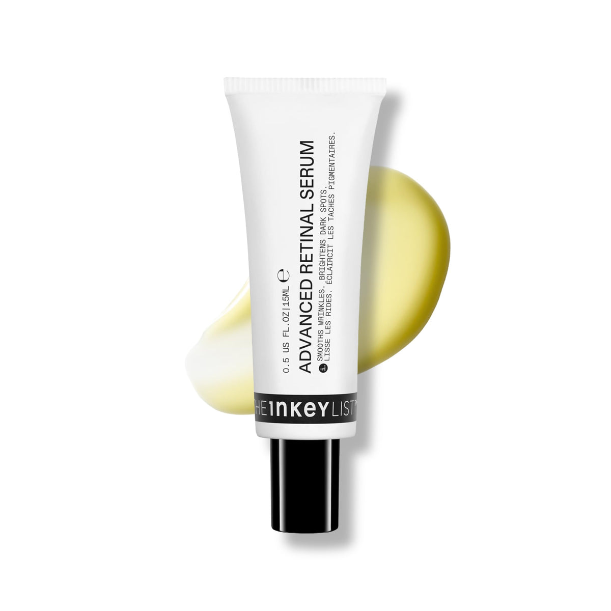 The INKEY List front packaging showing bottle and branding for clear identification and trust